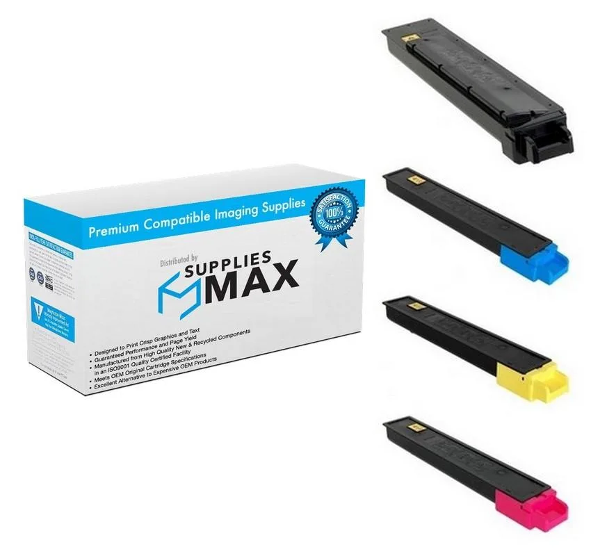SuppliesMax SuppliesMax TK-8327MP Toner Cartridge Combo Pack (BK/C/M/Y) — product photo