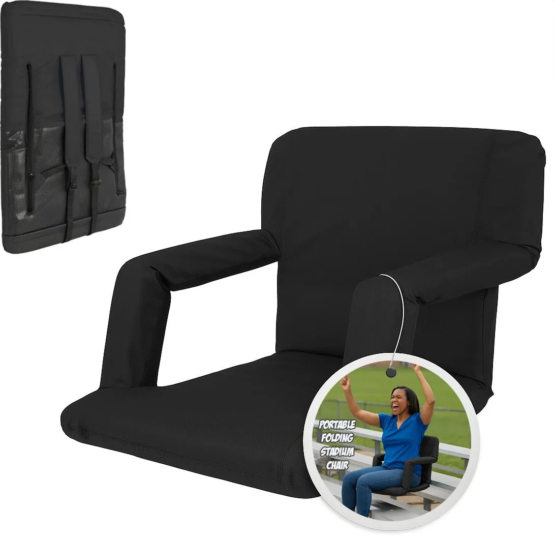 Vandue Corporation Vandue Corporation GoTeam Anywhere Chair Black 20x32.5x2.5 in 7.5 lb — product photo