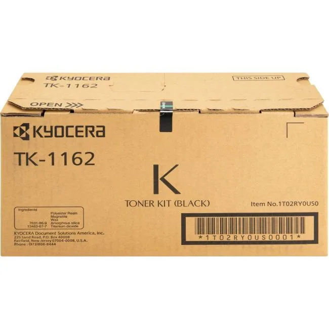 Kyocera Kyocera TK1162 Black Toner Cartridge 7200 Pages — product photo