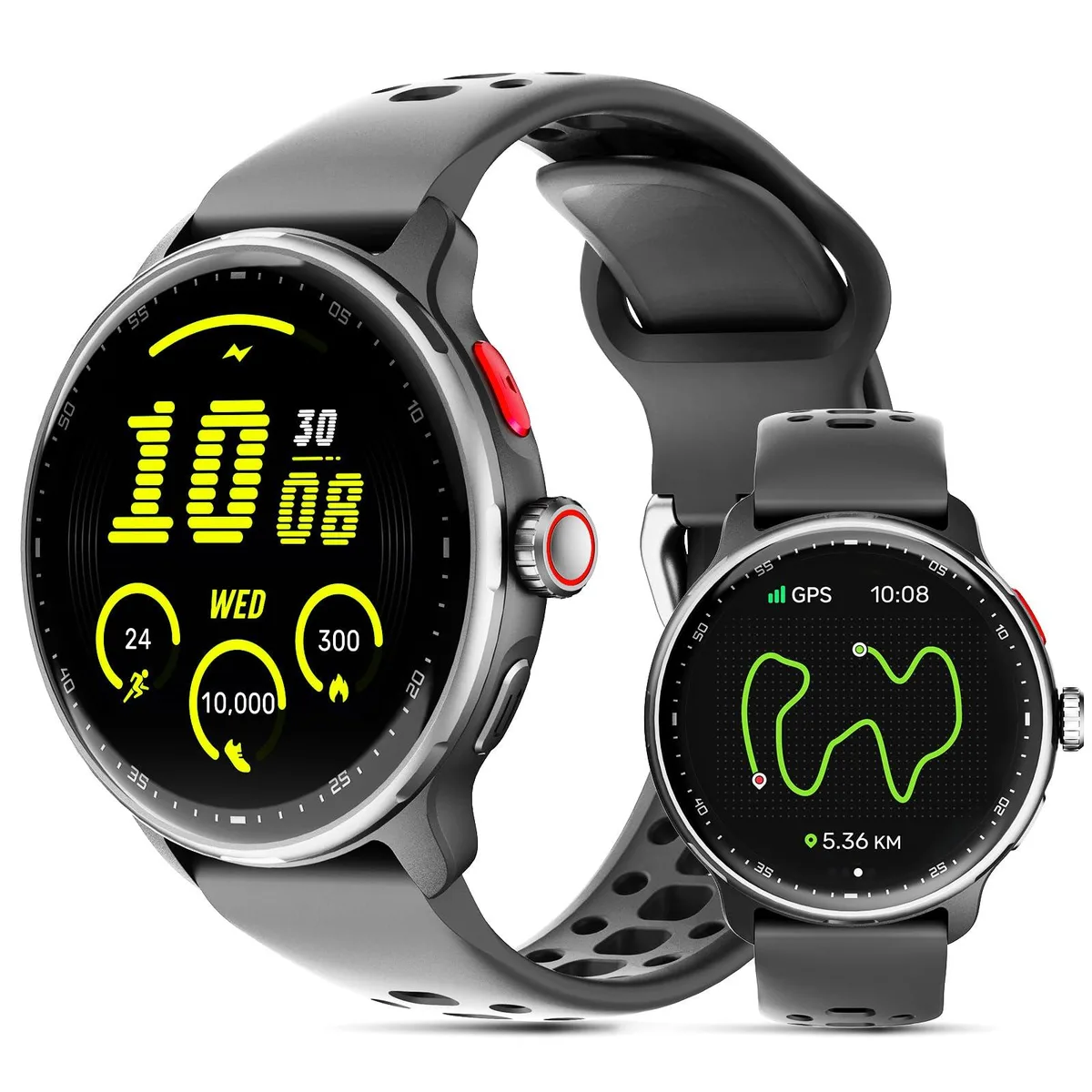  BP Doctor CW Watch R3G Smart Watch 1.43" AMOLED GPS 100+ Modes 30m Water Resistant — product photo