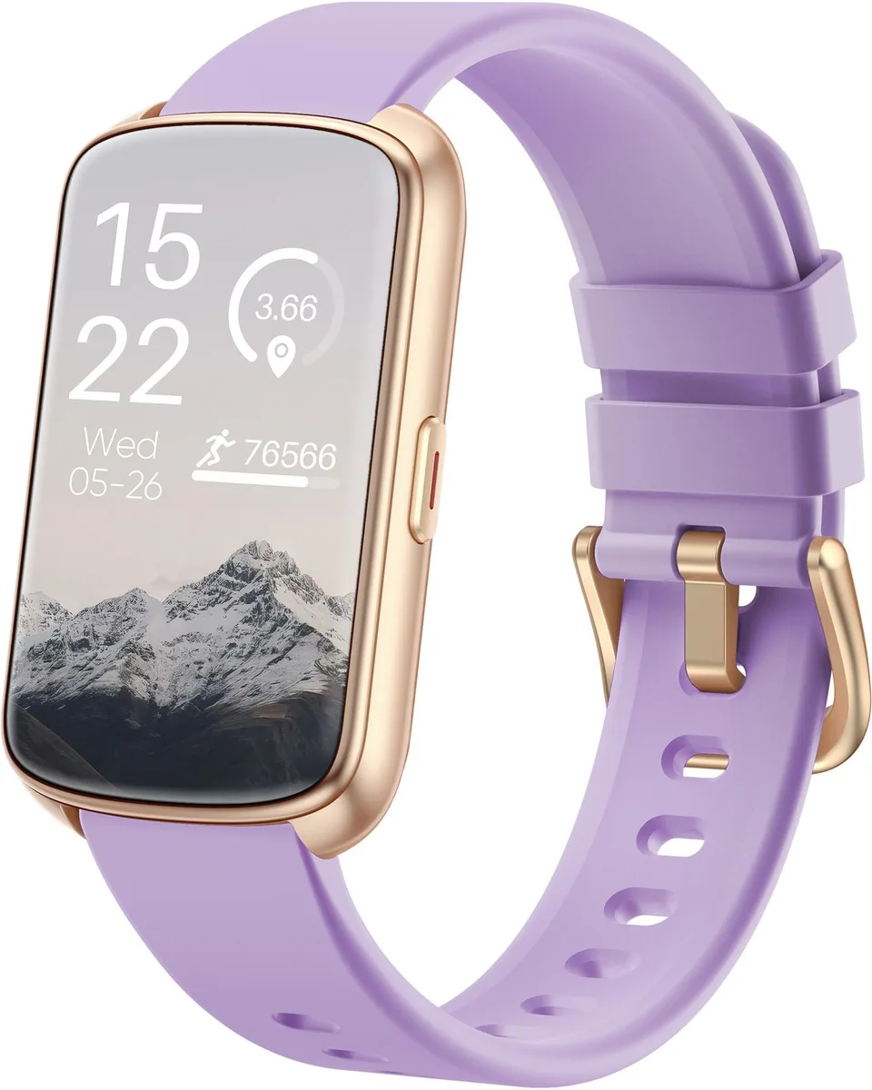  QVEQ Band 3 Smart Watch 1.47" Purple — product photo