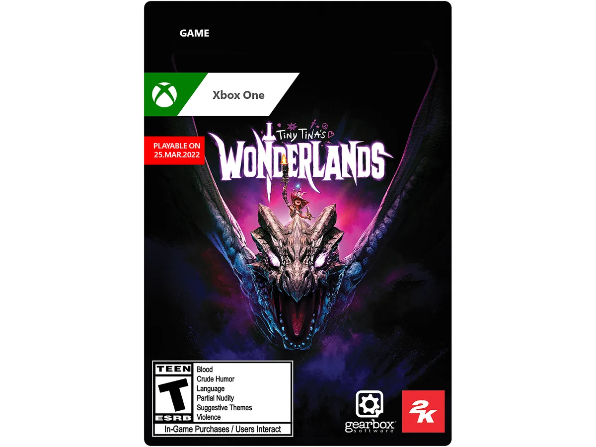2K GAMES 2K GAMES Tiny Tina's Wonderlands Xbox One Standard Edition G3Q-01338 downloadable game — product photo