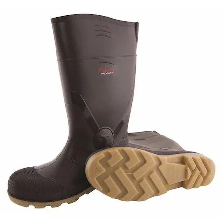 PROFILE PROFILE 51154 Men's Knee Boot Plain Toe 15in Brown Size 9 — product photo