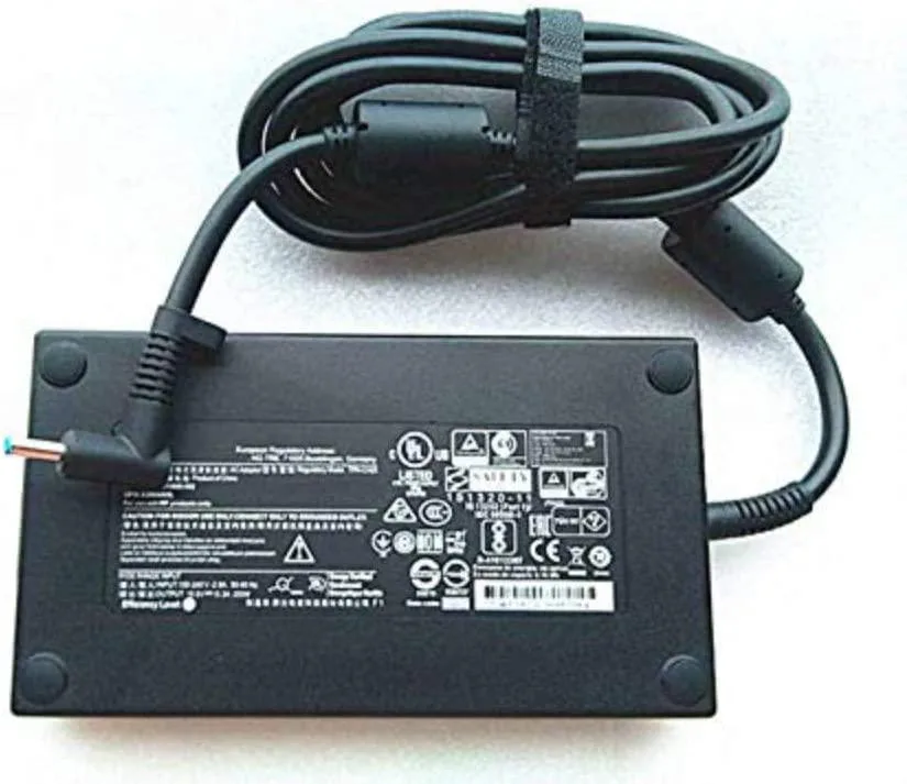 myVolts myVolts 19.5V 10.3A 200W AC Adapter 4.5*3.0mm Blue Tip US Cord — product photo
