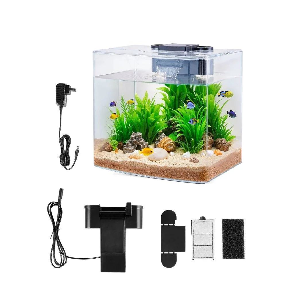 VEVOR VEVOR 3.5 Gallon Smart Arch Aquarium GPPS 3 Color Self Cleaning — product photo