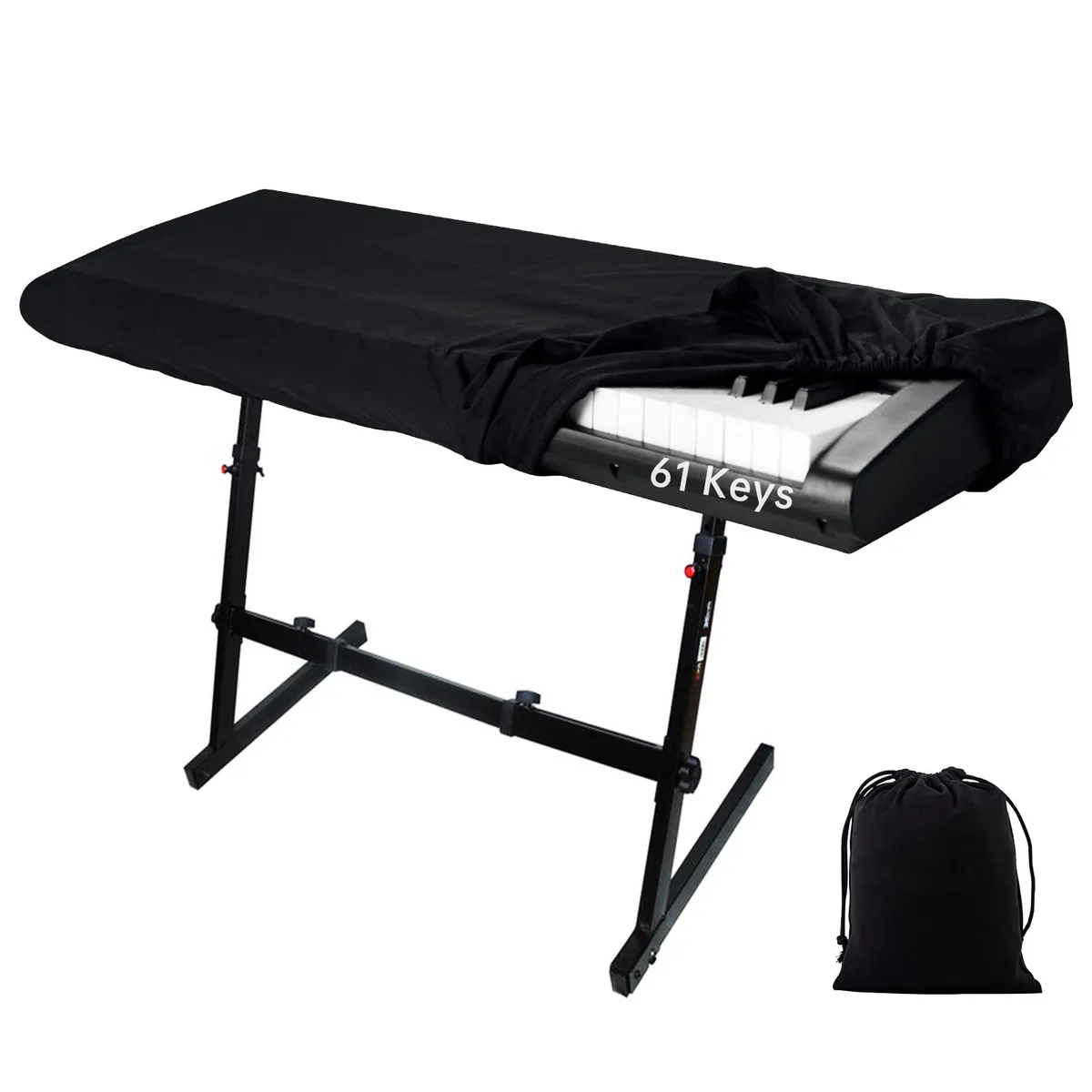  Animal-Gifts 61 Key Keyboard Dust Cover, Black — product photo