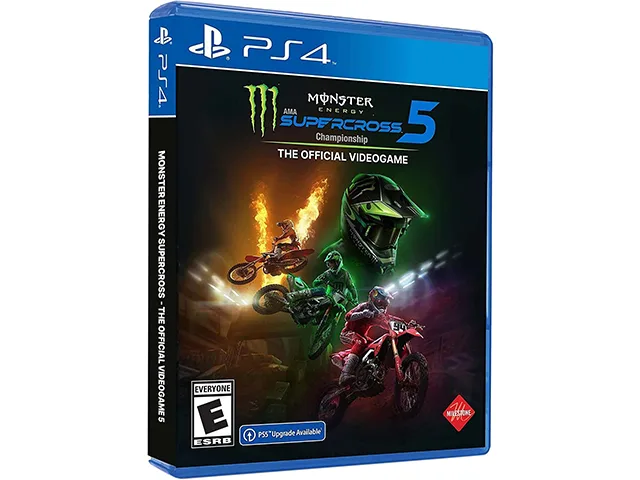 THQ THQ 1079239 Monster Energy Supercross 5 PS4 Video Game — product photo