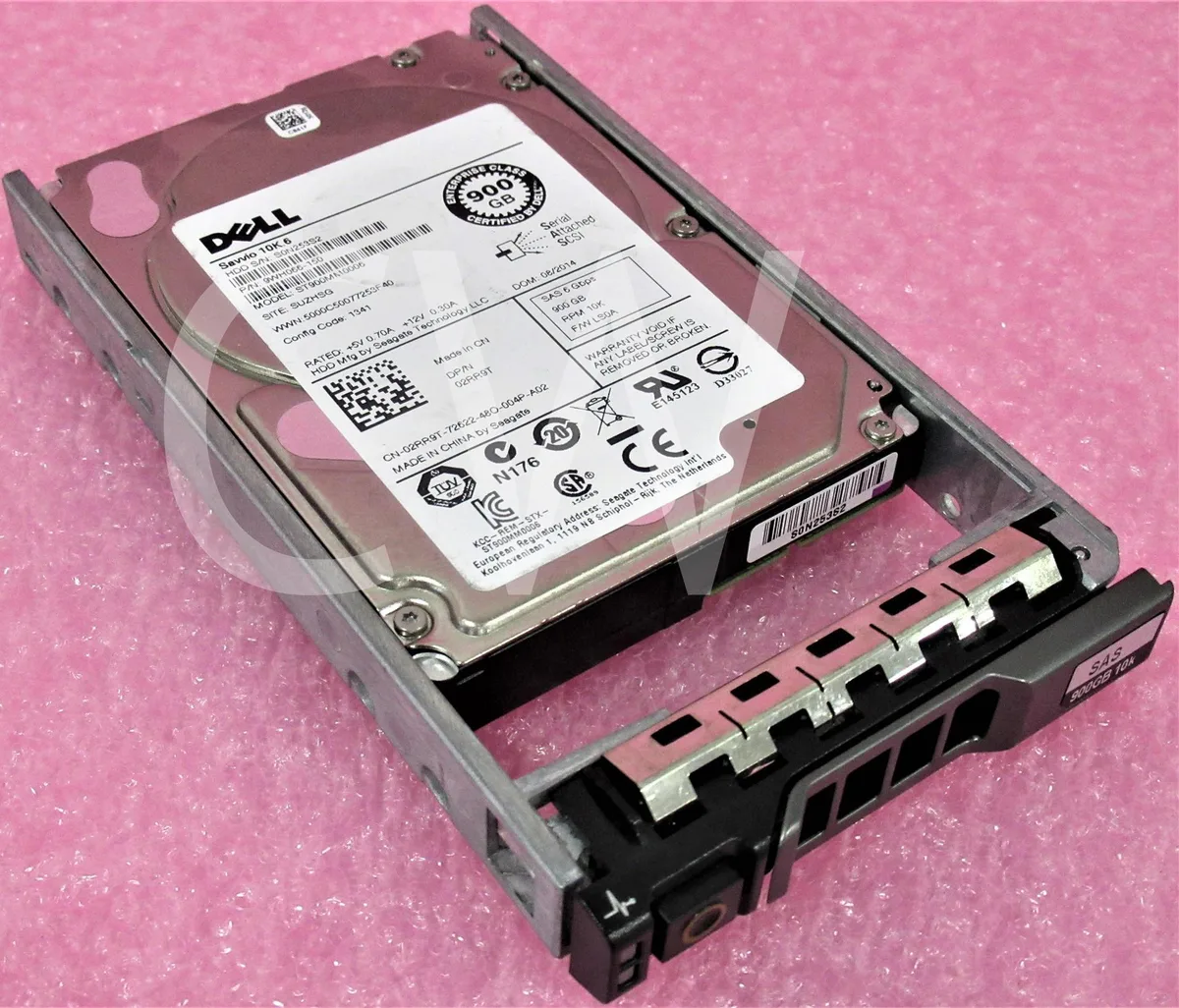 DELL DELL ST900MM0006 900GB 10000RPM 64MB 2.5" SAS internal hard drive with caddy — product photo