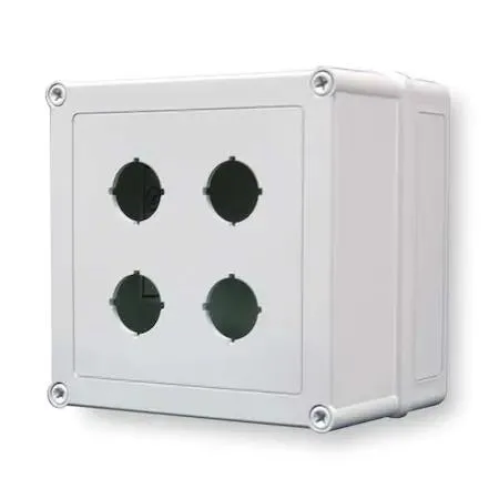 GE GE VM775-PBS4 30mm 4-Hole Industrial Power Supply Enclosure — product photo