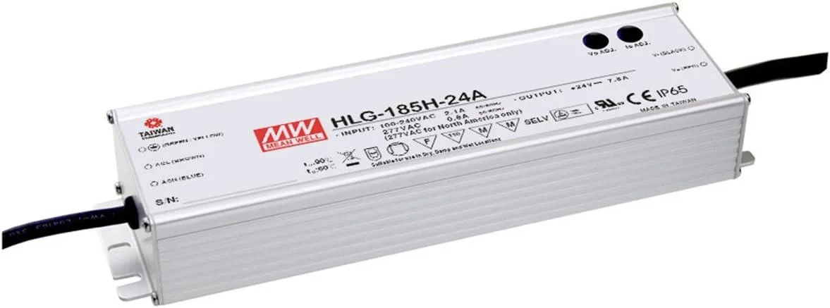 Mean Well Mean Well HLG-185H-36A 36V 5.2A 185W power supply — product photo