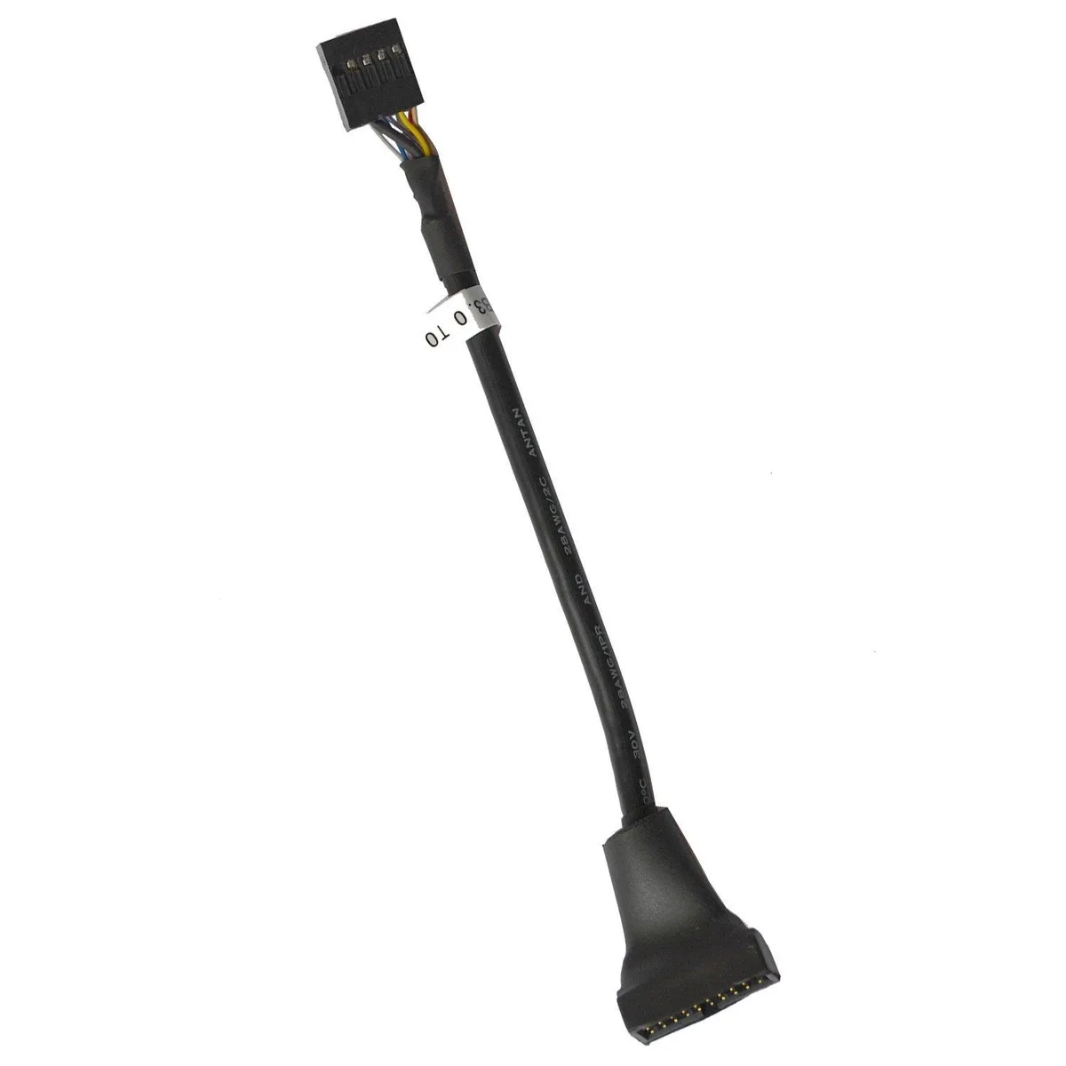 Vszerda Vszerda USB 3.0 19/20-pin male to USB 2.0 9/10-pin female adapter cable — product photo