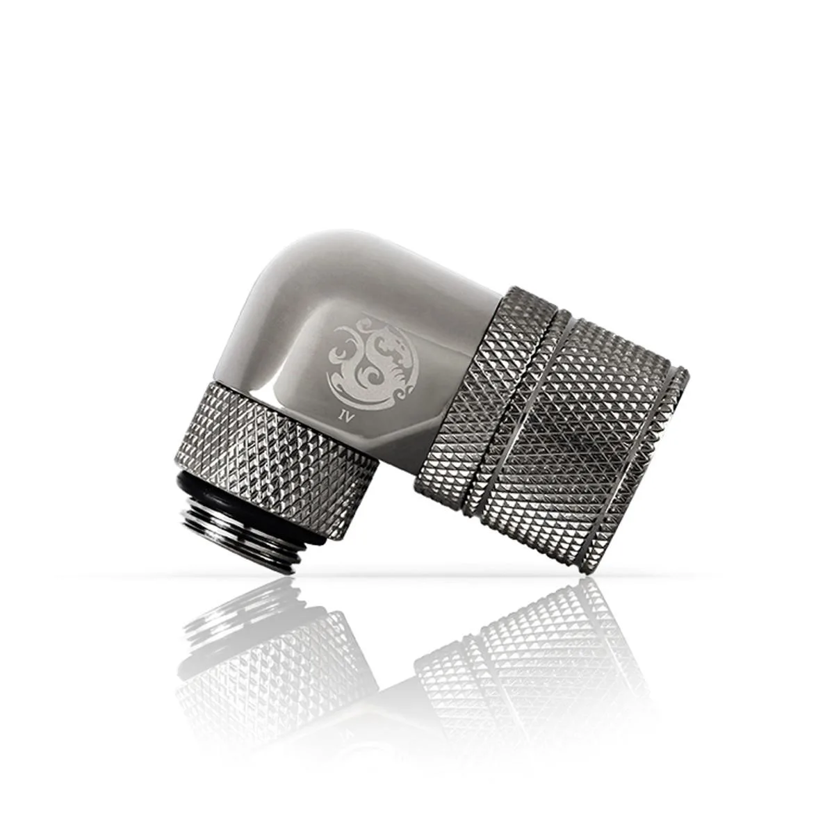 Bitspower Bitspower BP-BS90R2LCPF-CC3U 90 Degree Dual Rotary Compression Fitting — product photo