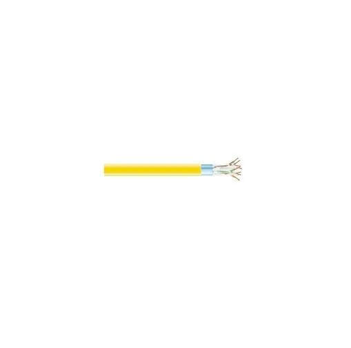 Black Box Corporation Black Box EVNSL0604A-1000 network ethernet cable Cat 6 1000 ft Yellow — product photo