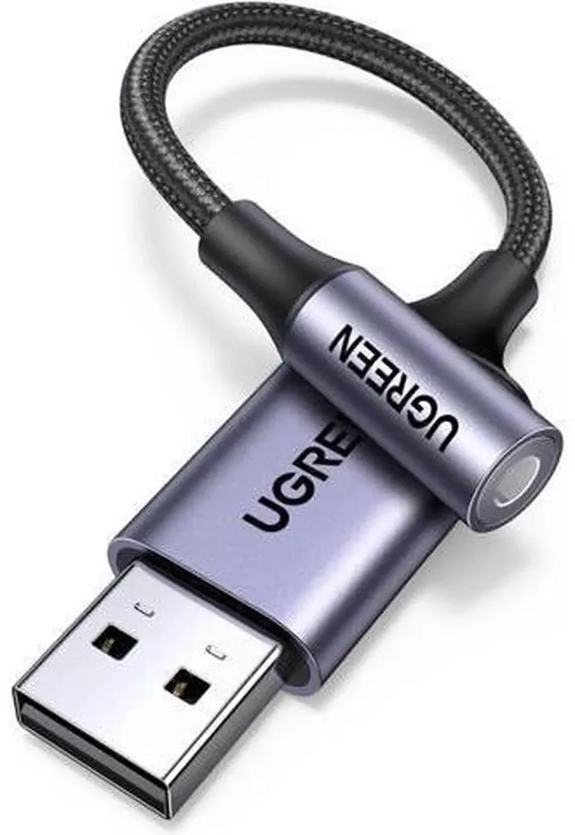 SMUGDESK SMUGDESK USB to 3.5mm TRRS Audio Adapter 24Bit 96kHz 9.8in — product photo
