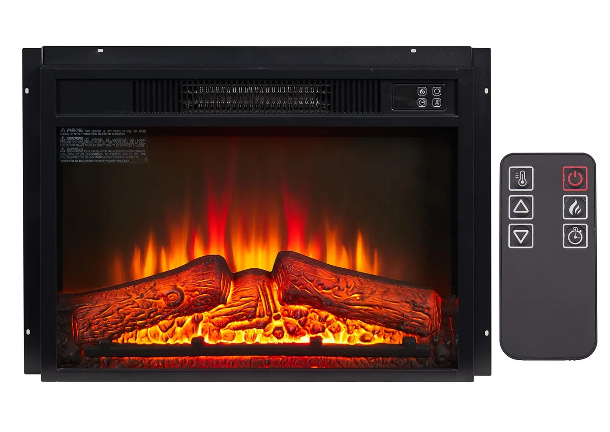 tuphen tuphen 23" Electric Fireplace Insert 1400W 120V Black — product photo