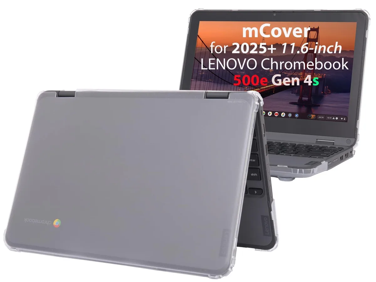 Astro Gaming Astro Gaming Clear Hard Shell Case for Lenovo 500e Chromebook Gen 4s 2 in 1 Accessory — product photo