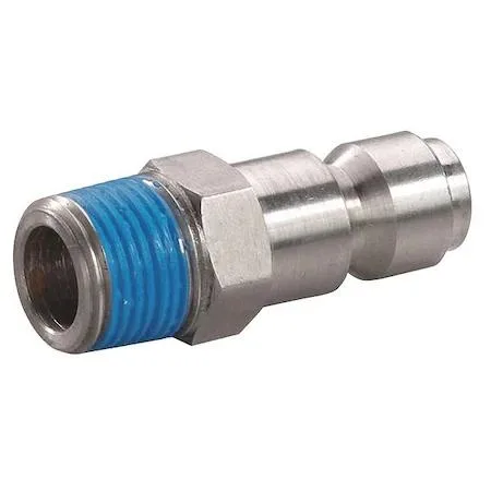 SPEEDAIRE SPEEDAIRE 30E564 Coupler Plug 1/4 in Male NPT 304 SS — product photo