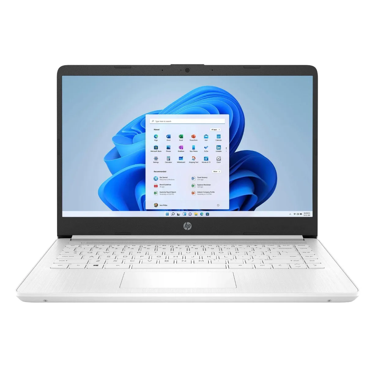 HP HP B4GX5UA-R 14" Intel Celeron N4500 1.10 GHz 4GB DDR4 64GB eMMC Windows 11 Home Laptop White — product photo
