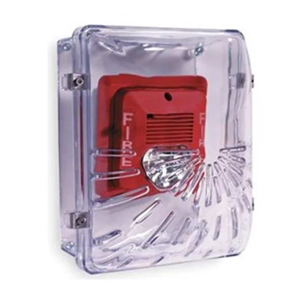 Safety Technology International Safety Technology International STI-1210D Surface Mount Base Audible/Strobe Guard Polycarbonate Surf — product photo