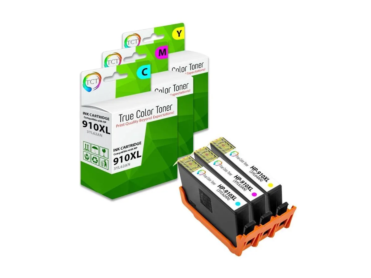 V4ink V4ink 910XL High Yield Ink Cartridge 3 Pack C M Y 825 Pages — product photo