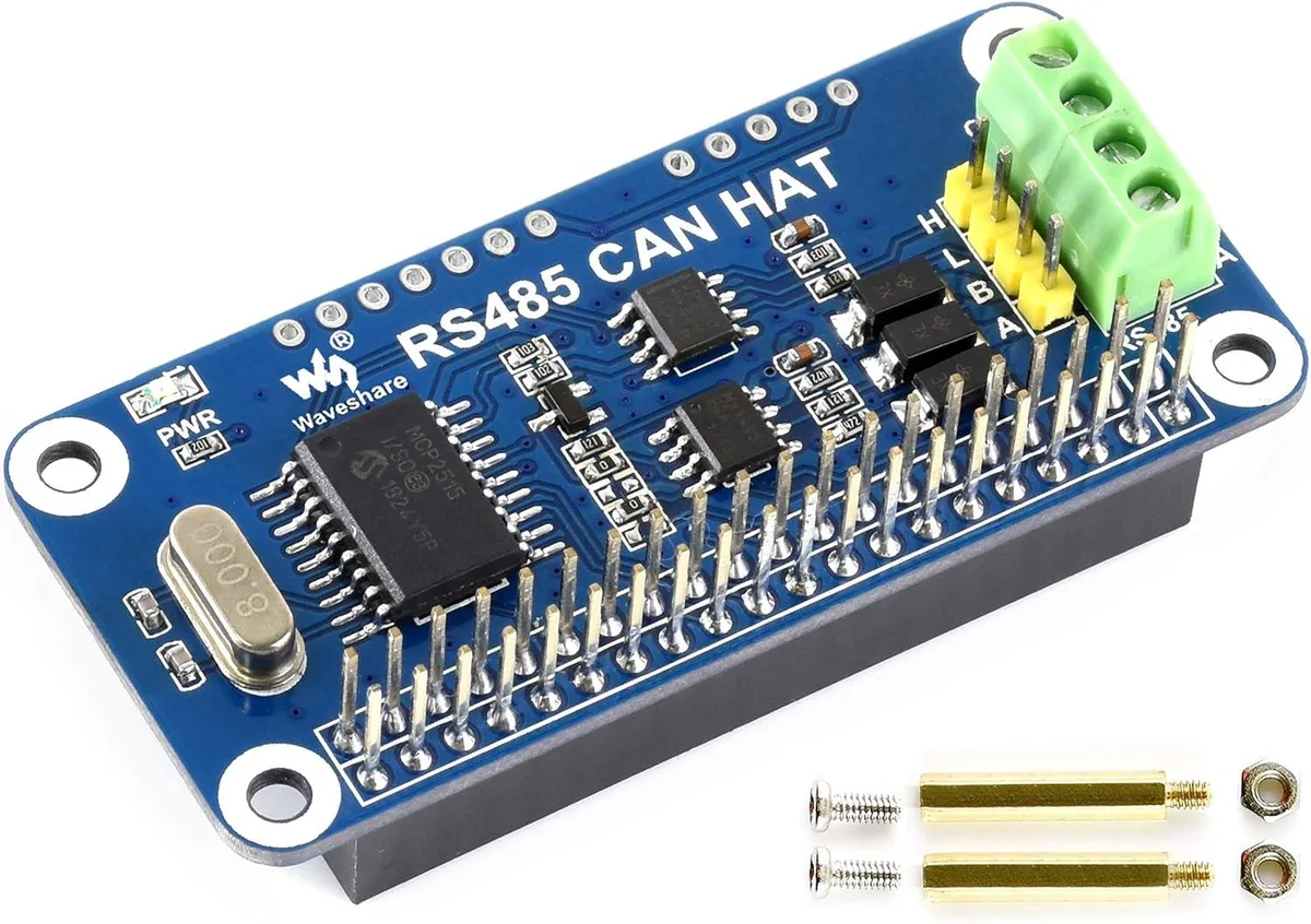 MCDODO MCDODO RS485 CAN HAT for Raspberry Pi 5/4B/3B+/3B/2B/B+/Zero/Zero W/WH/2W — product photo