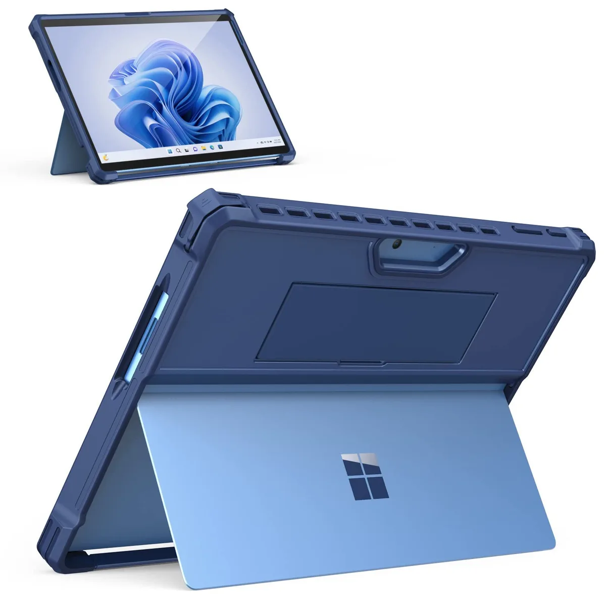 Moko Moko Rugged Case for Surface Pro 9 10 11 13 Inch Blue 2 in 1 Accessory — product photo