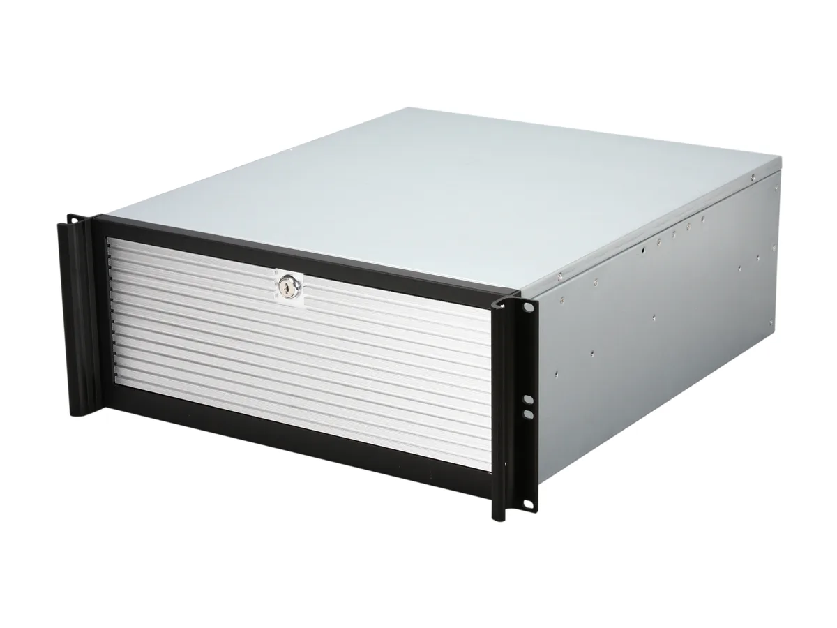 iStarUSA Inc. iStarUSA Inc. D-416-B5SA-SLV-SLV 4U Rackmount Server Chassis 5x3.5" Hot-Swap — product photo