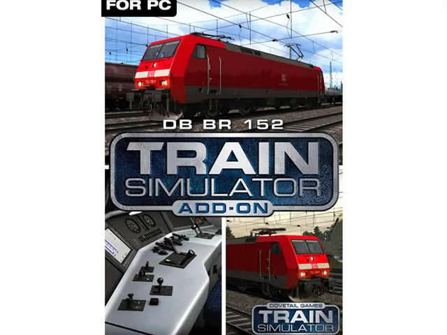 Dovetail Dovetail 38608 Train Simulator DB BR 152 Loco Add-On downloadable game — product photo