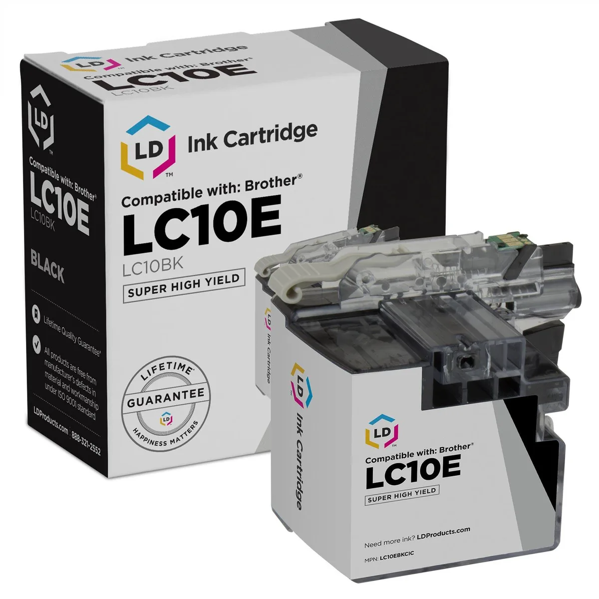 LD Products LD Products LC10EBK Super High Yield Black Ink Cartridge 2400 Pages — product photo
