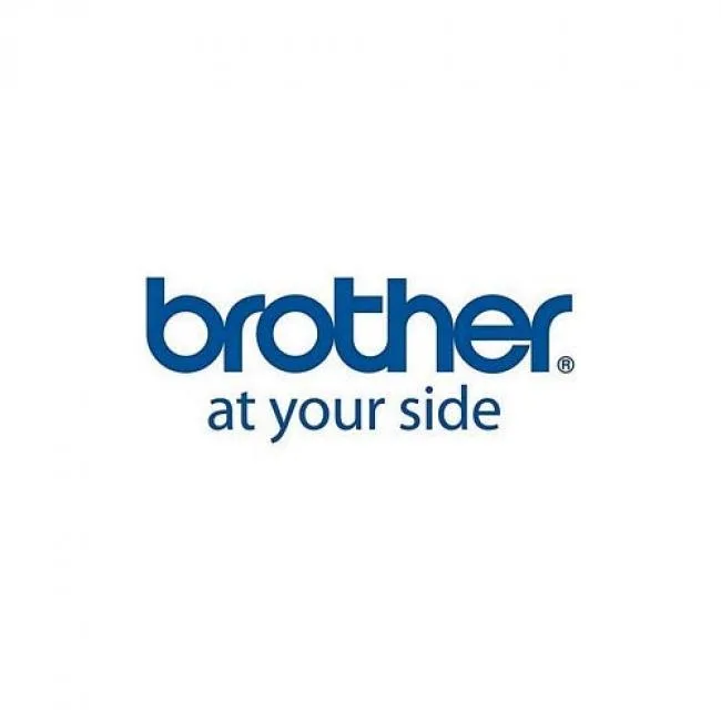 Brother multipurpose label roll, die-cut, white finish