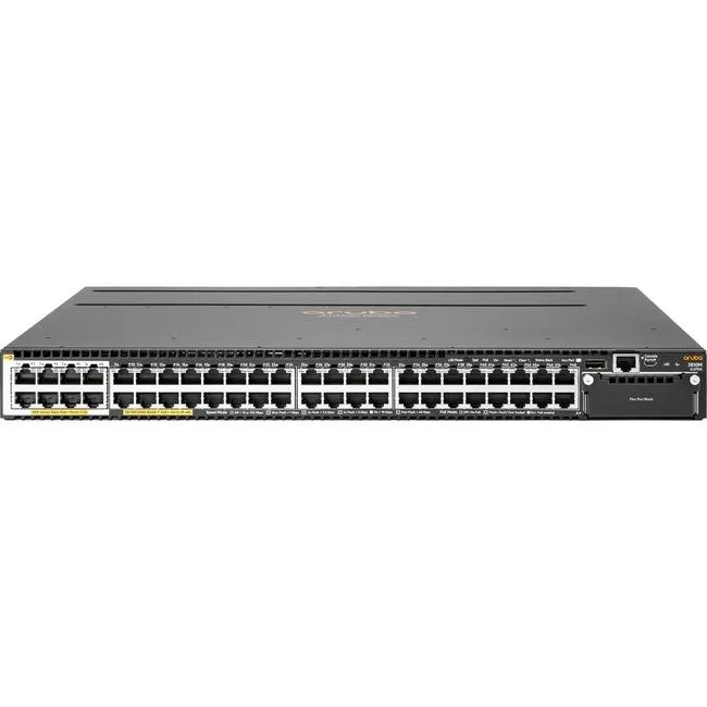 HPE HPE Aruba 3810M 40G 8 Smart Rate PoE+ 1-slot Switch — product photo