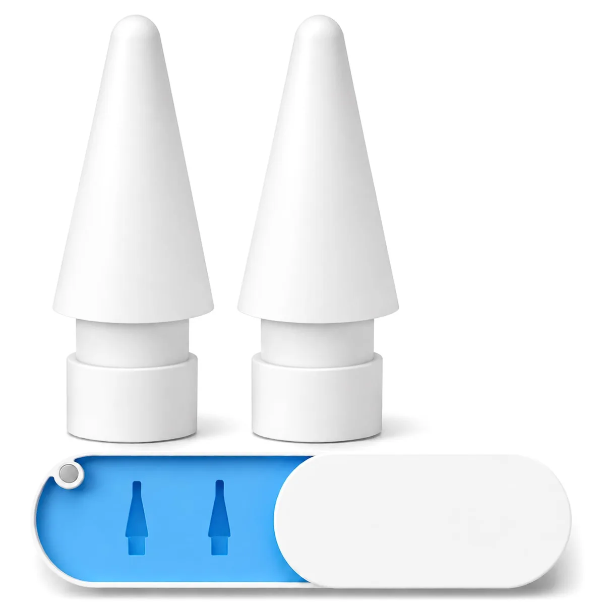  NXVX Soft Replacement Tips for Apple Pencil 2-Pack White — product photo