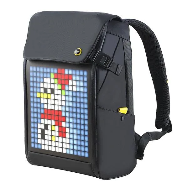 Divoom Divoom M Pixel LED Bluetooth Waterproof Backpack 13 Inch Laptop — product photo
