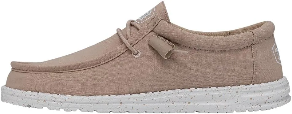 Hey Dude Hey Dude Wally Slub Canvas Loafer Tan shoe — product photo