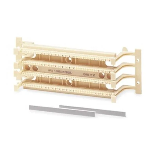 Hubbell Incorporated Hubbell Incorporated 110 Wiring Block 100-pair 5-pair clips 24 clips — product photo