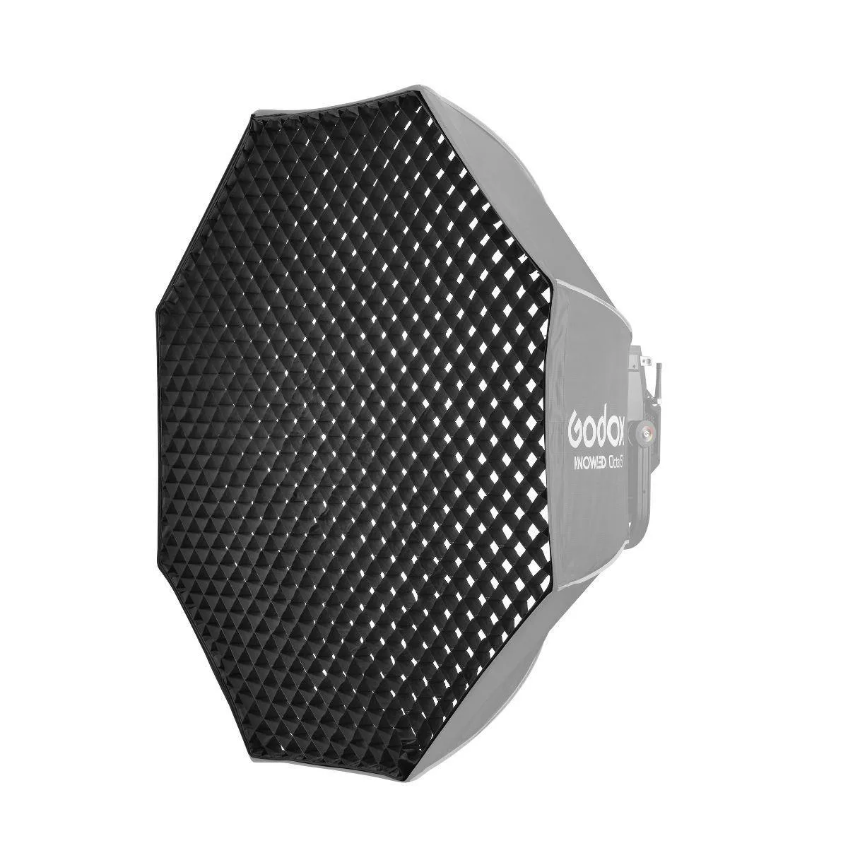 Black fabric grid for large octagonal softbox