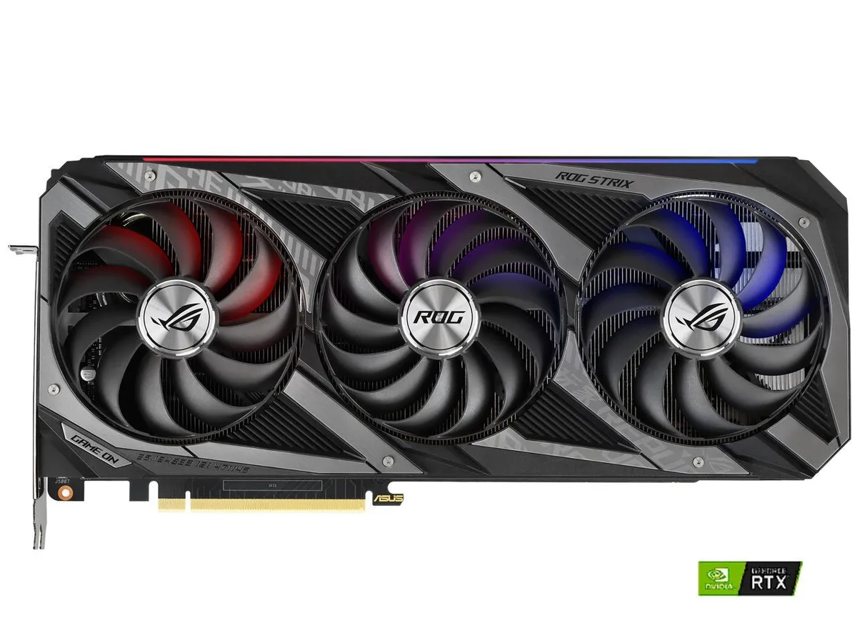 ASUS ASUS ROG Strix GeForce RTX 3090 O24G Gaming graphics card — product photo