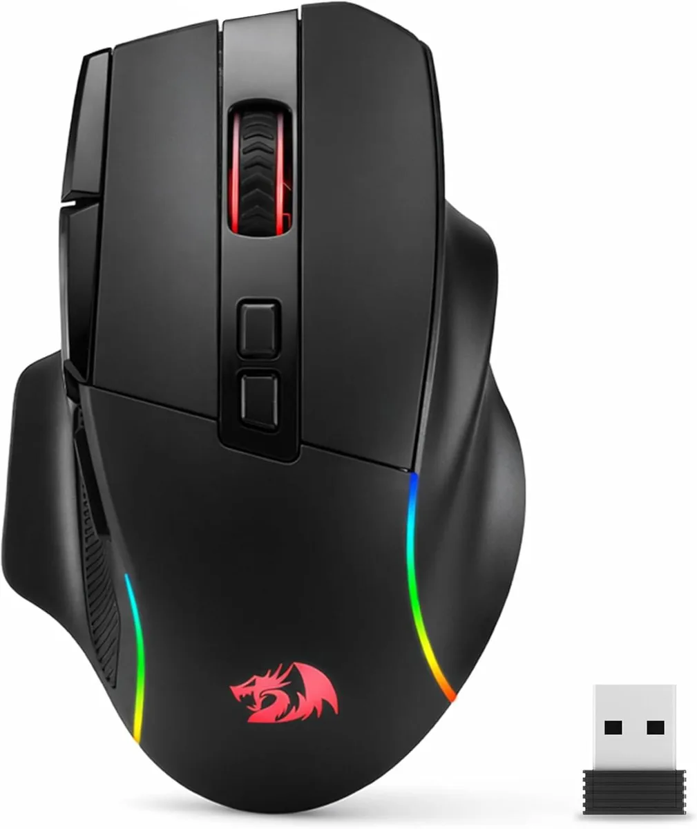 Redragon Redragon M925 PRO Wireless Gaming Mouse 26,000 DPI 10 Buttons Black — product photo