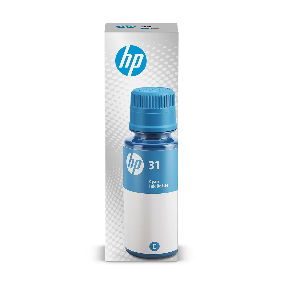HP HP 31 Cyan 70 ml Ink Bottle 1VU26AN — product photo