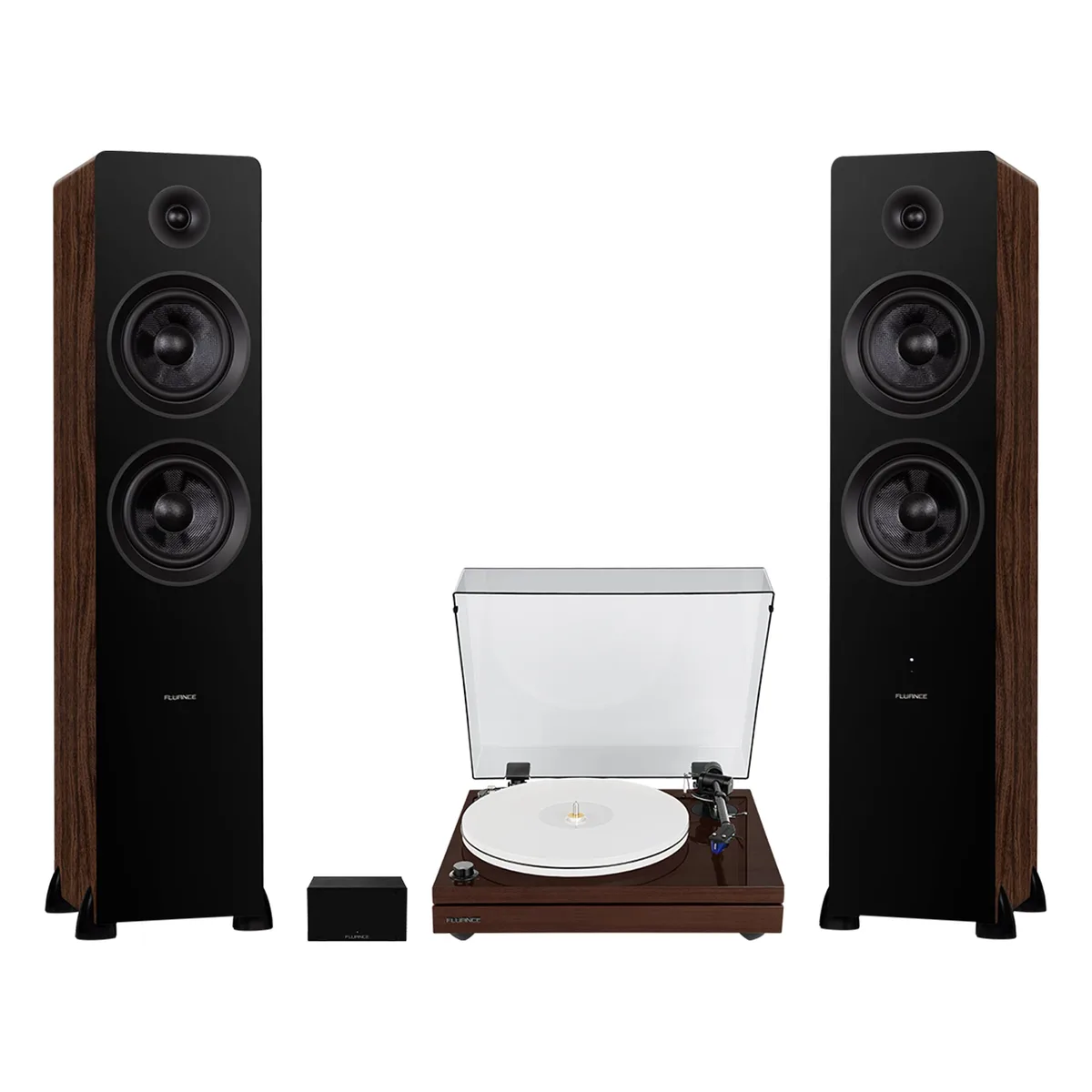 Fluance Fluance RT87 Turntable, PA10 Preamp, Ai81 Speakers (Natural Walnut) — product photo