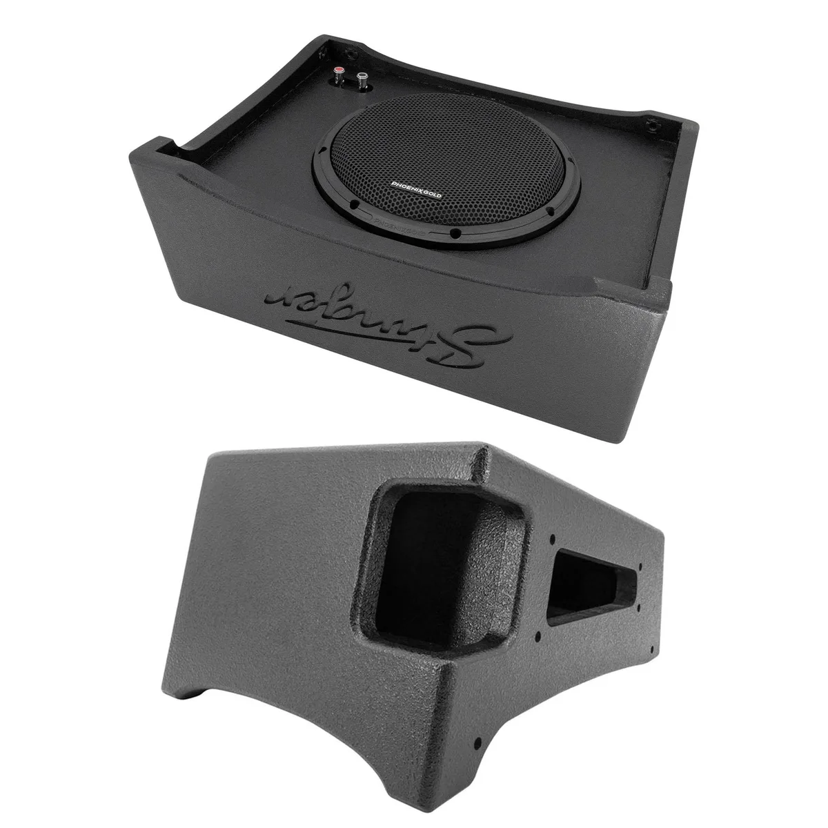 STINGER STINGER TXTRB10 10-inch Underseat Subwoofer Enclosure with TXTRB10BB Port — product photo