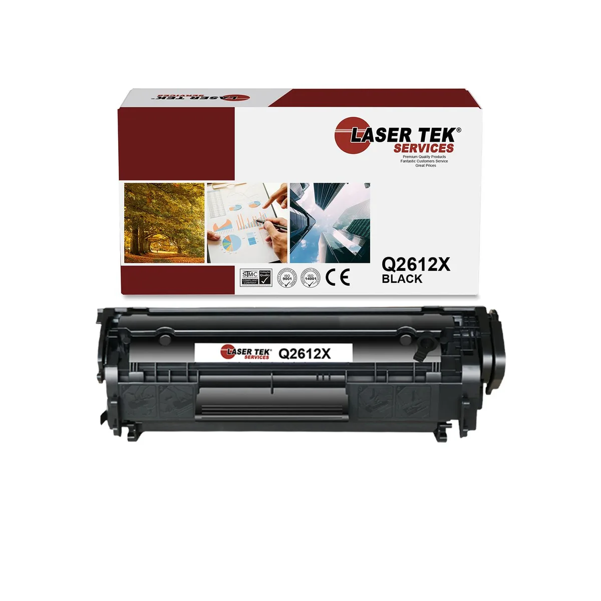 Laser Tek Services Laser Tek Services 12X Black Toner Cartridge Q2612X 3000 pages — product photo