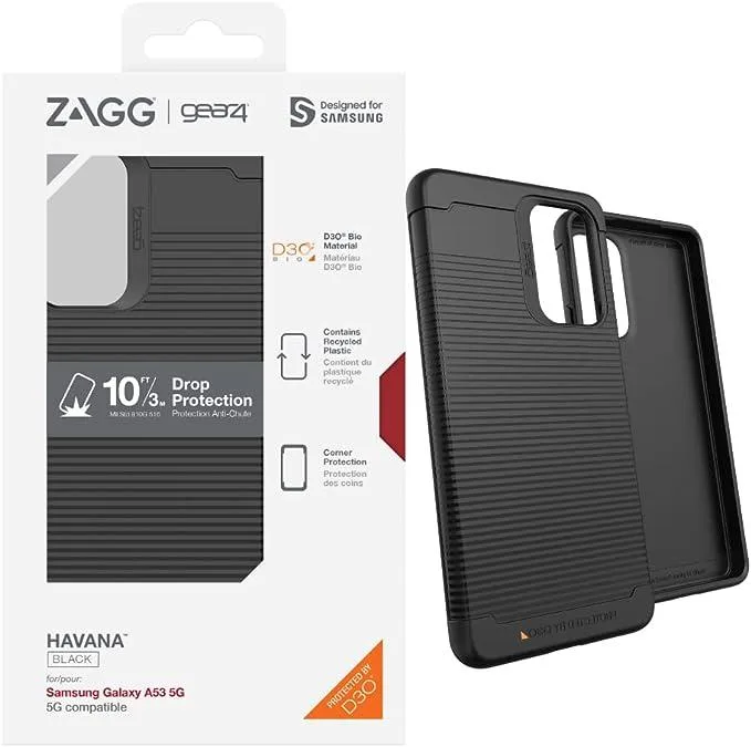 ZAGG ZAGG Gear 4 Havana Clear Case for Samsung Galaxy A53 5G — product photo