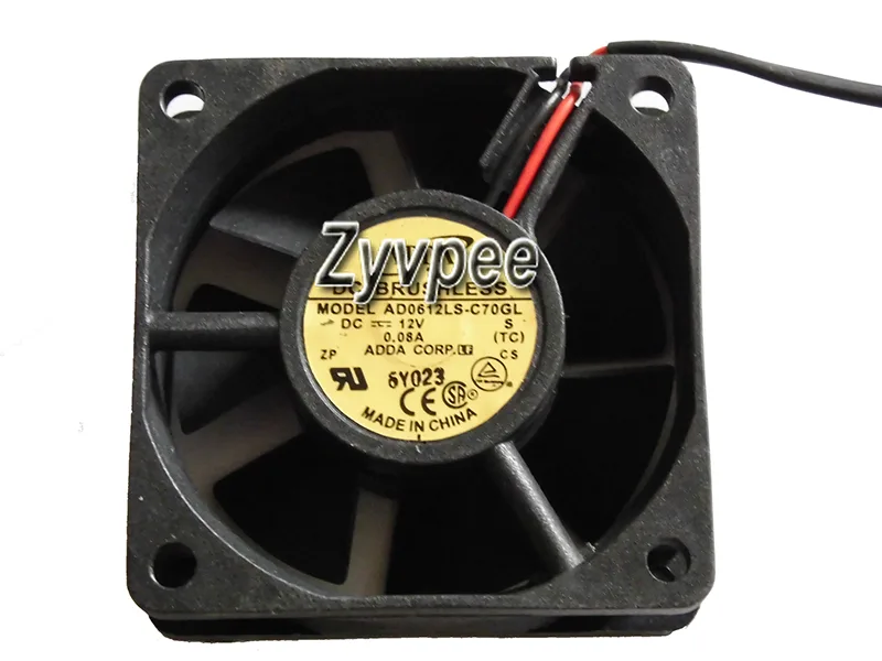 Zyvpee Zyvpee AD0612LS-C70GL 60x20mm 12V 0.08A 2-pin case fan — product photo