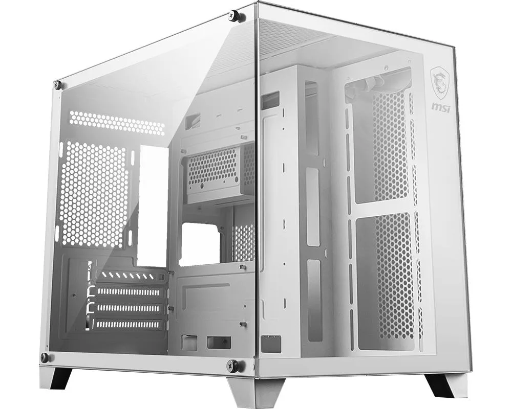 MSI MSI PAG PANO M100L White MicroATX PC case — product photo