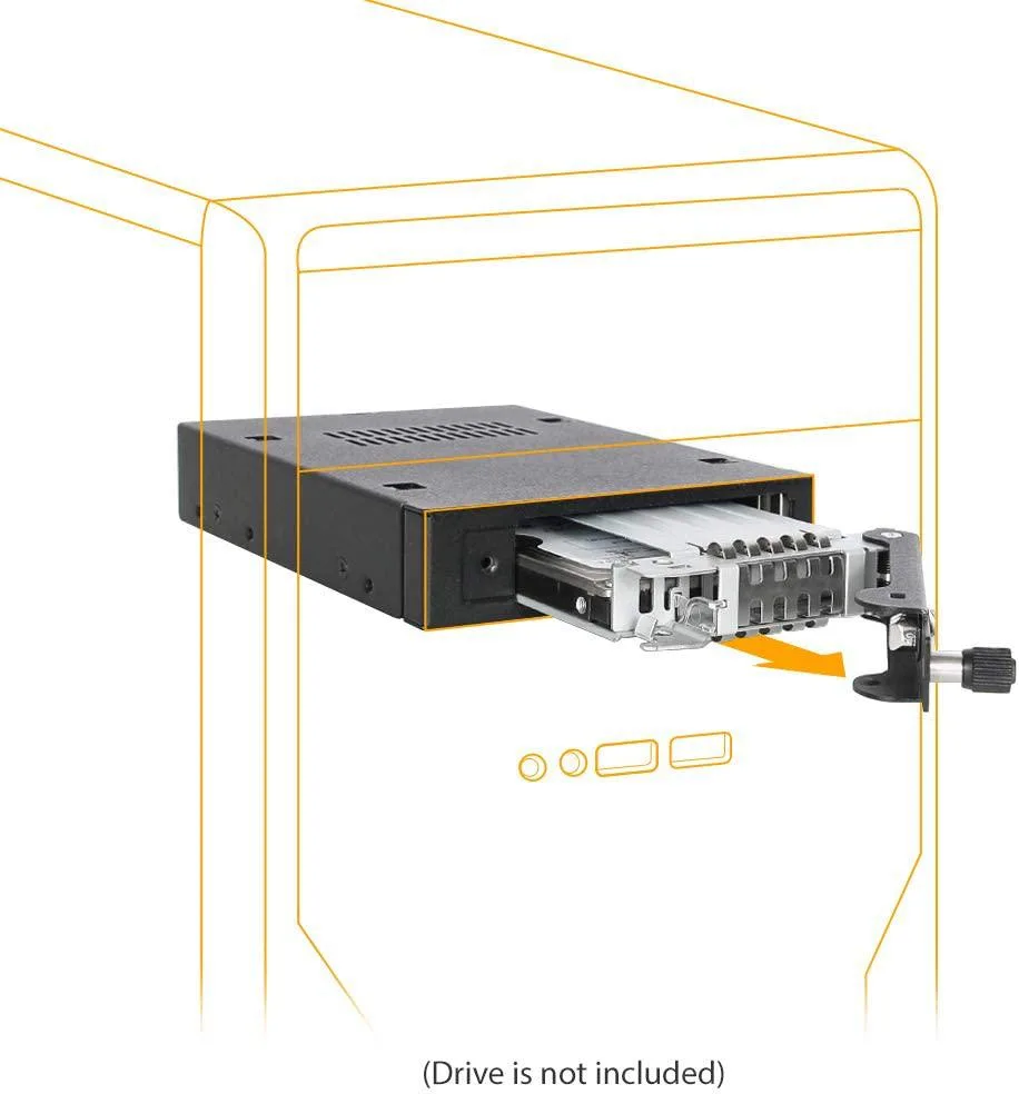 ICY DOCK ICY DOCK ToughArmor MB491SKL-B 2.5 SATA SAS 3.5 Rack — product photo