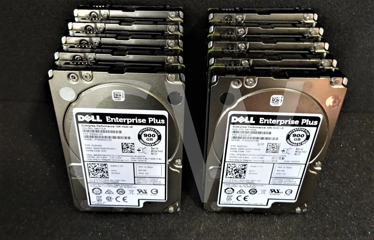 DELL DELL ST900MM0168 900GB 10000RPM SAS 12Gbps 2.5in internal hard drive — product photo
