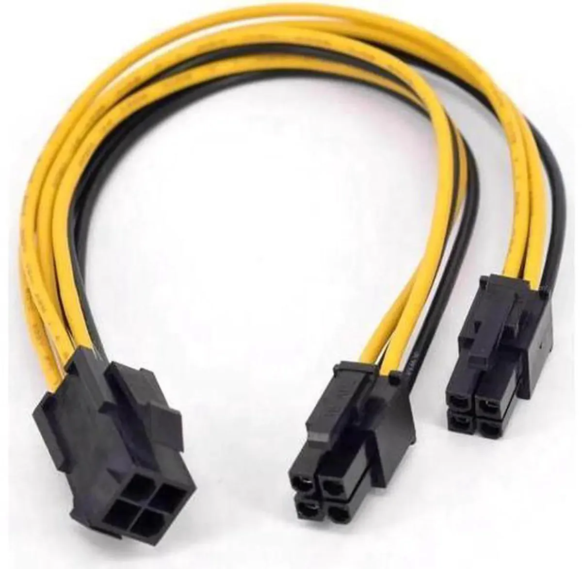 SMUGDESK SMUGDESK ATX 12V 4Pin CPU Power Y Splitter 18AWG 20cm — product photo