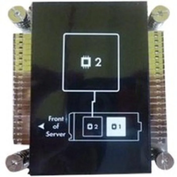 HPE HPE 670032-001 Processor Two Heatsink for BL460c Gen8 and H3C B390 Flex Server — product photo