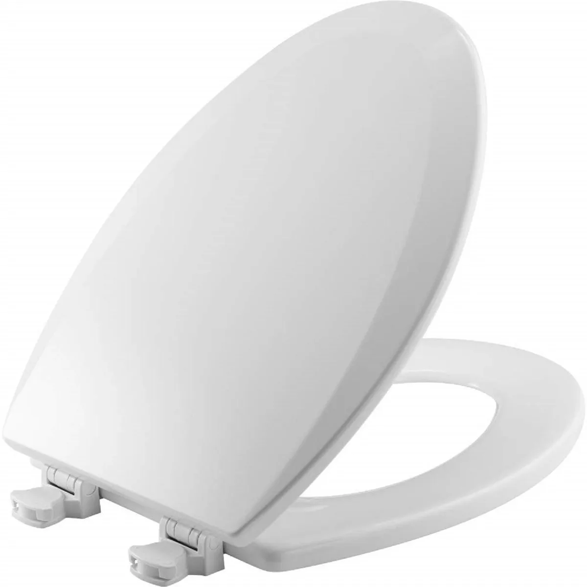 Bemis 7BA1500EC 390 Lift-Off Wood Elongated Toilet Seat Cotton White — product photo